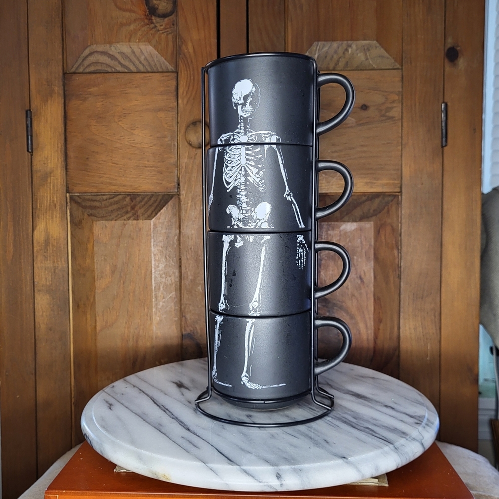 Skeleton Mug Set - Picture 1 of 9